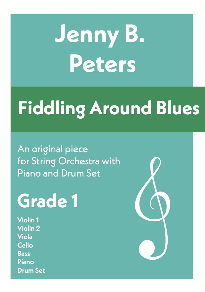 Cover for Fiddling Around Blues Orchestra Piece